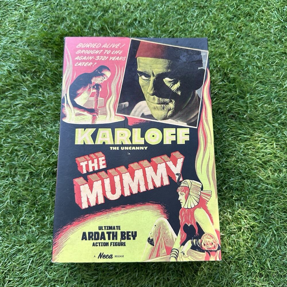 NECA Ultimate ARDATH BEY The‎ Mummy Karloff Universal Monsters 7" Figure NIB